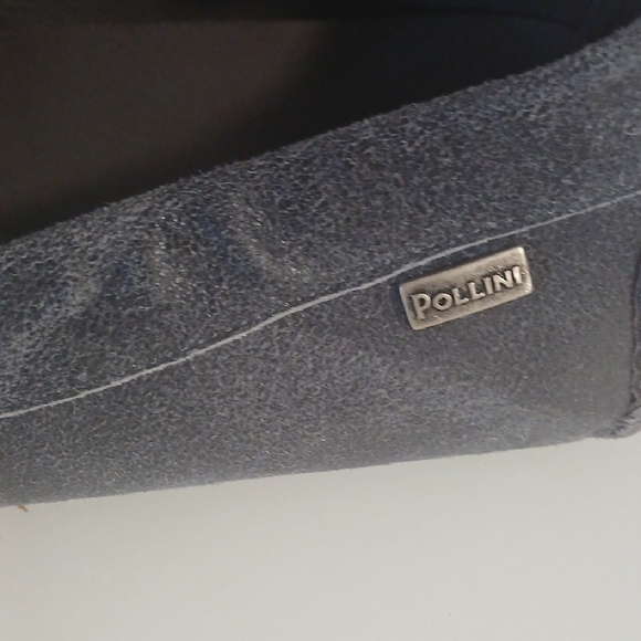 Pollini Gray Suede Loafers for Men - Picture 4 of 8